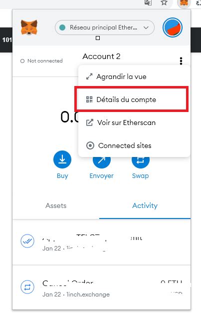 Metamask: could not coalesce error (error={ 
